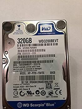 非常に良い)WESTERN DIGITAL 2.5インチ内蔵HDD Serial-ATA 5400rpm 