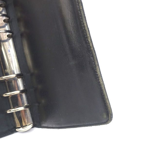 品質保証で、高速配送！ CHANEL | シャネル 手帳 6穴 バイブルサイズ ニュートラベルライン ブラック ナイロン レザー 手帳|アドレス|住所録 ブランド 人気アイテムお得に購入！