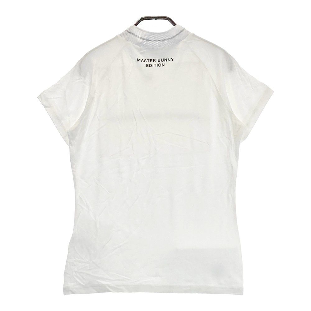 サイズ：0 MASTER BUNNY EDITION マスターバニーエディション 2023年モデル ハイネック 半袖Tシャツ  ホワイト系 [240101499667] ゴルフウェア レディース ストスト 楽天市場】MASTER BUNNY EDITION マスターバニーエディション