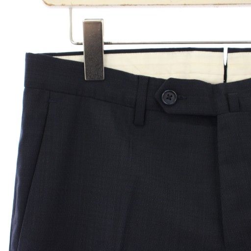 Incotex ブラック　スラックス　46 INCOTEX インコテックス スラックス SLACKS SLIM FIT コットン