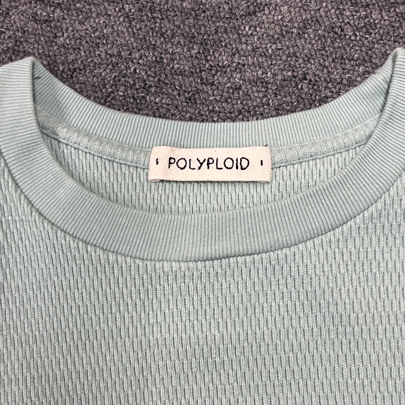 参考上代29700円 POLYPLOID OVERSIZE LONGSLEEVE C オーバーサイズ 