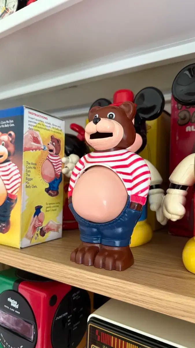 Pot Belly Bear 貯金箱 ビンテージ物 Amazon.co.jp: POT BELLY BEAR クマの貯金箱 熊 くま