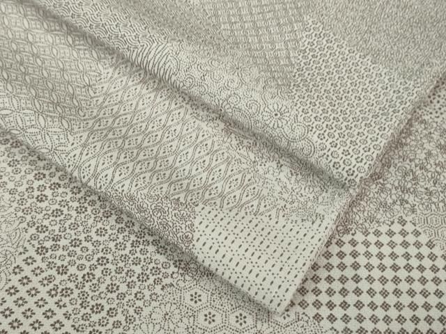 平和屋着物□極上 江戸小紋 切嵌寄せ小紋柄 逸品 未使用 DZAA7614kh5