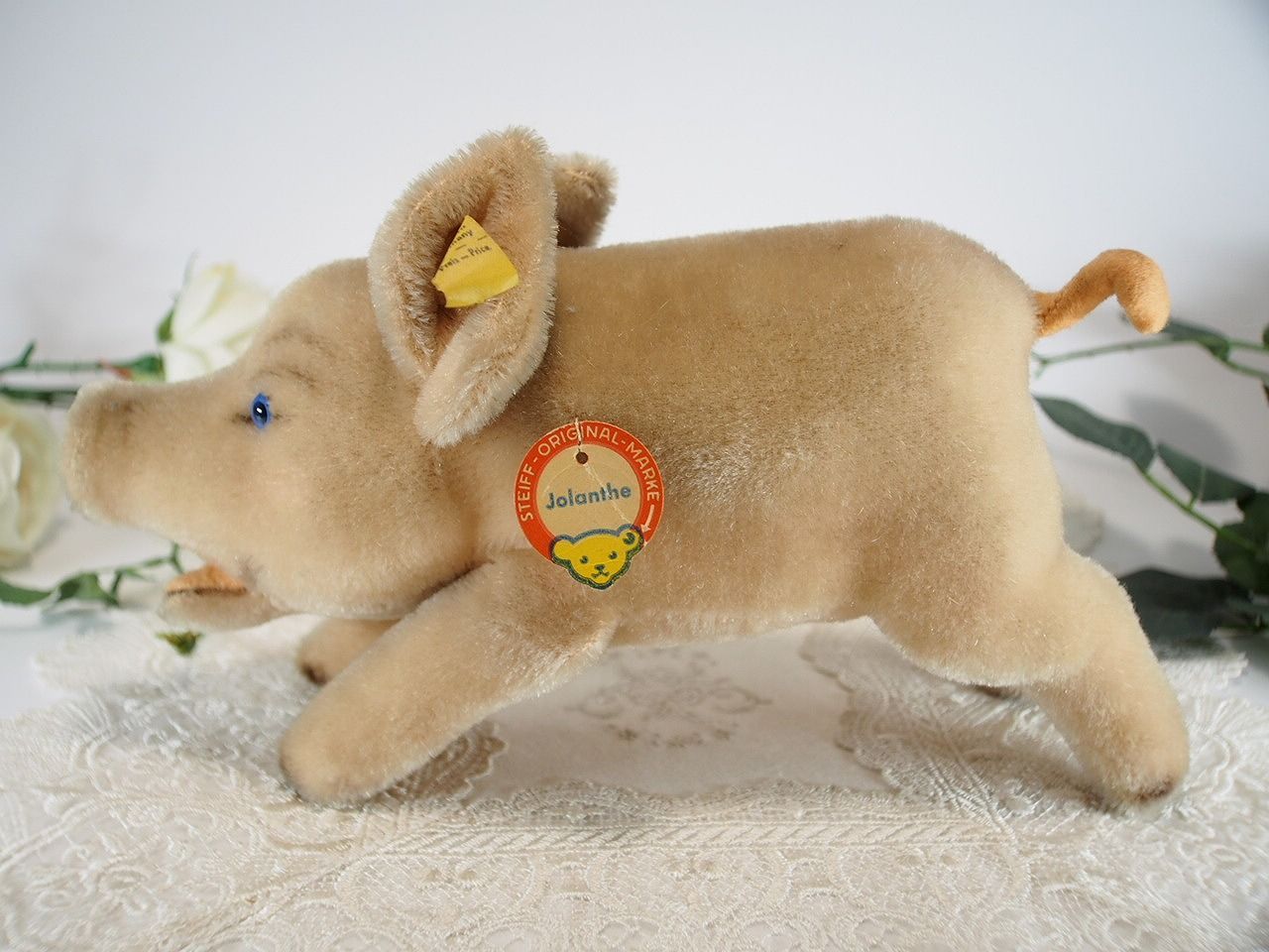 シュタイフ★Jolanthe Pig 17cm★ブタのジョランタ/ピッグ/豚 シュタイフ☆Jolanthe Pig 17cm☆ブタのジョランタ/ピッグ/豚