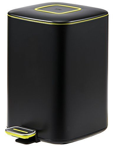 Color ブラック_PatternName 12L EKO 脱臭フィルターポケット付きダストボックス リージェント ステップビン 12L ブラック EK9388P-12L-BL