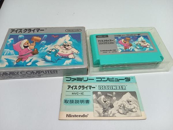 FC アイスクライマー 任天堂 HVC－IC パズルアクション ファミコン