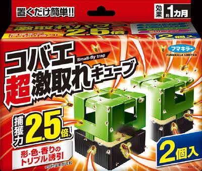 まとめ買い-10点セット フマキラ－ コバエ超激取れキューブ 2個入 フマキラー 殺虫剤 コバエ