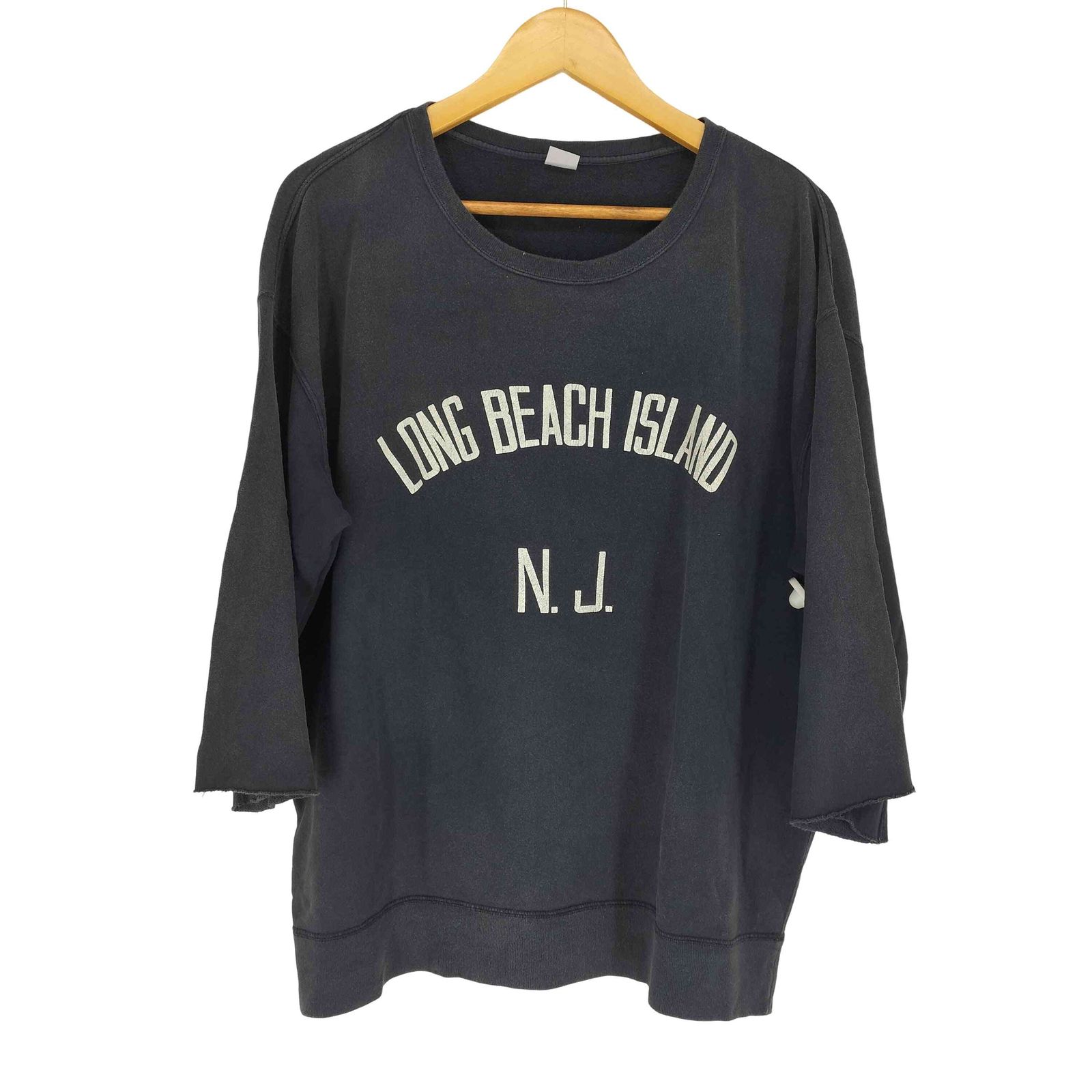 たぬき 希少 HALF stammbaum シュタンバウム SLEEVE レディース SWEAT LOGO トップス