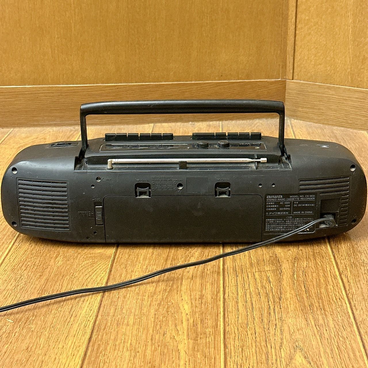 当時物☆aiwa CS-W31・SONY CFM-10 ラジカセ 3台セット☆アイワ ソニー