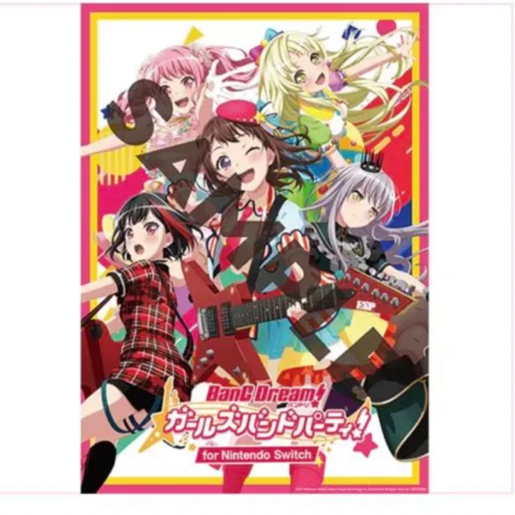 ☆非売品☆Switch バンドリ！ガールズバンドパーティー A3 クリア 