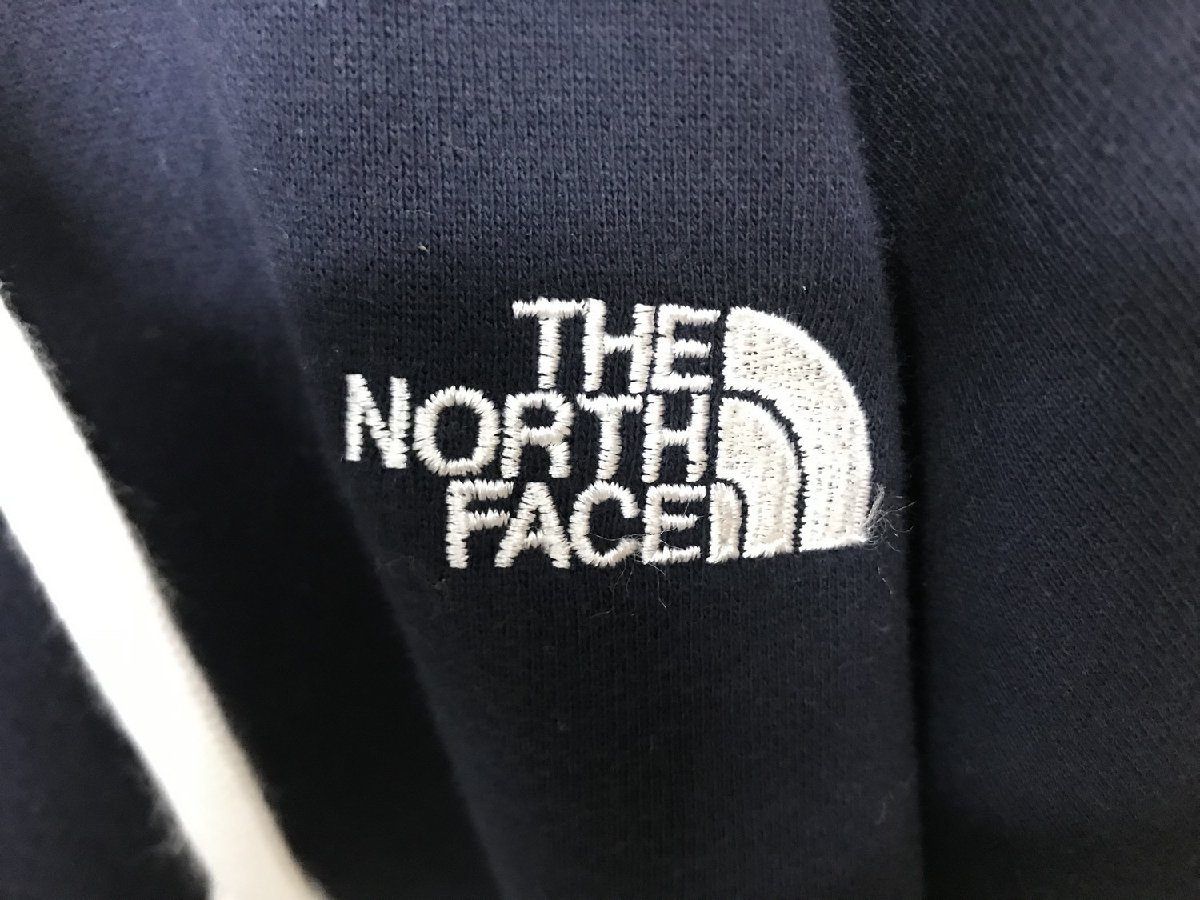 THE NORTH FACE  ノースフェイス ジップパーカーコットン NTW62130 リアビューフルジップフーディ サイズS ネイビー レディース THE NORTH FACE ザ・ノース・フェイス リアビューフルジップ