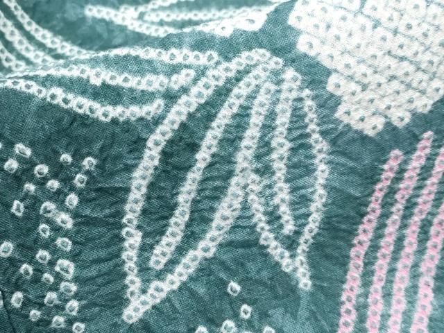 有松鳴海絞り 枝花文