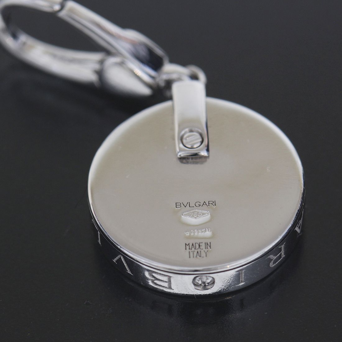 ブルガリ BVLGARI オプティカル ネックレストップ K18WG 箱 3.6g