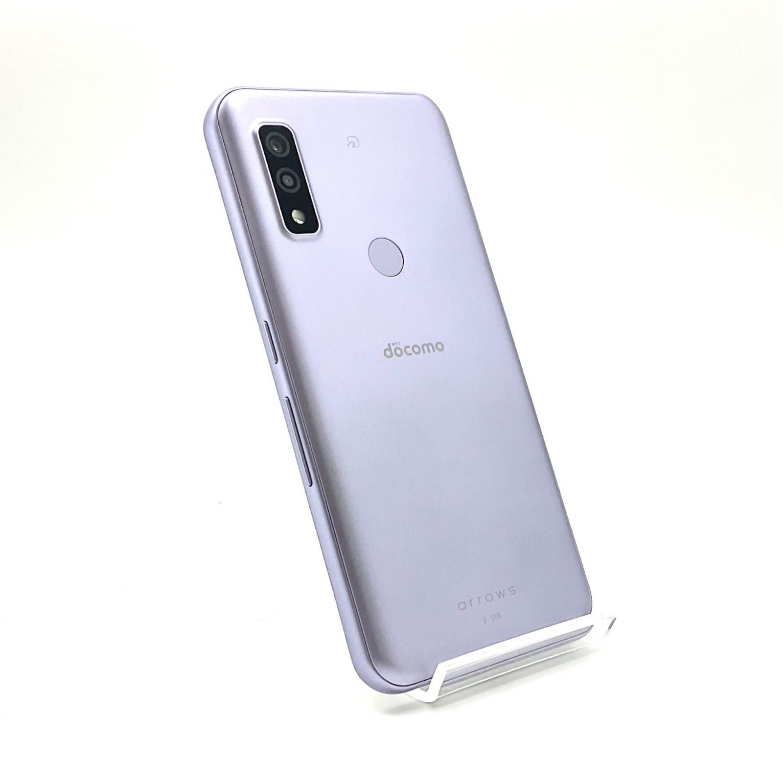 【新品・未使用】docomo arrows We F-51Bパープル　本体 Amazon.co.jp: SIM-free docomo arrows We F-51B [Purple