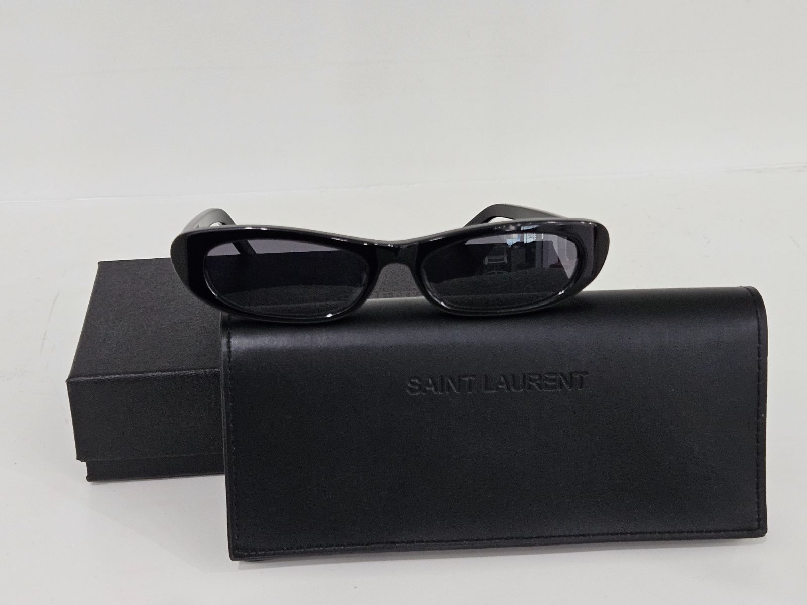 SAINT LAURENT SL 557 BLACK サングラス 常田大希 着用