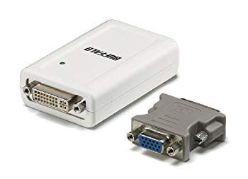 【中古】(未使用･未開封品)　BUFFALO USB2.0用 ディスプレイ増設アダプター GX-DVI/U2B tu1jdyt