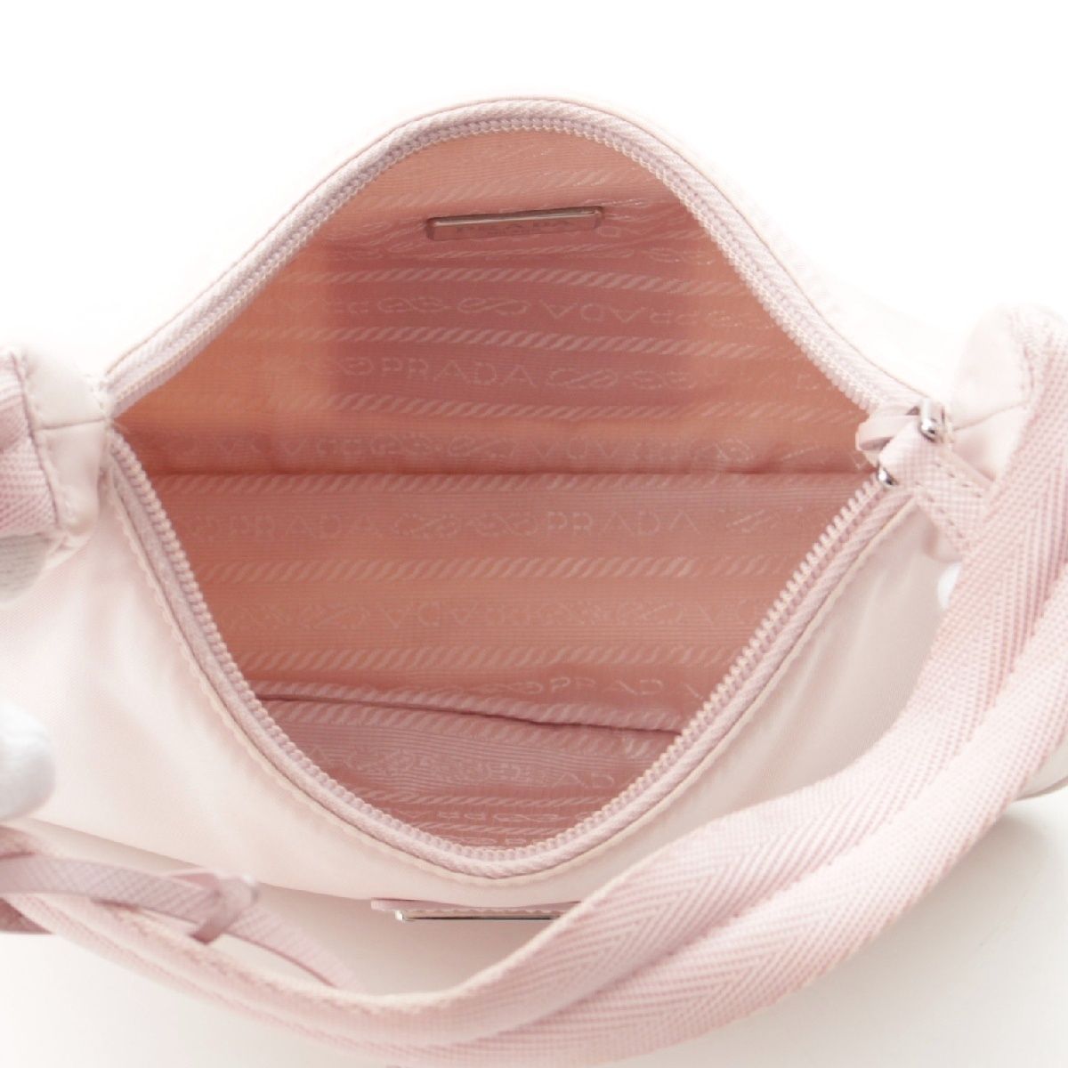 プラダ ナイロン Re-Edition 2000 Re-Nylon ロゴ ミニ ハンドバッグ  