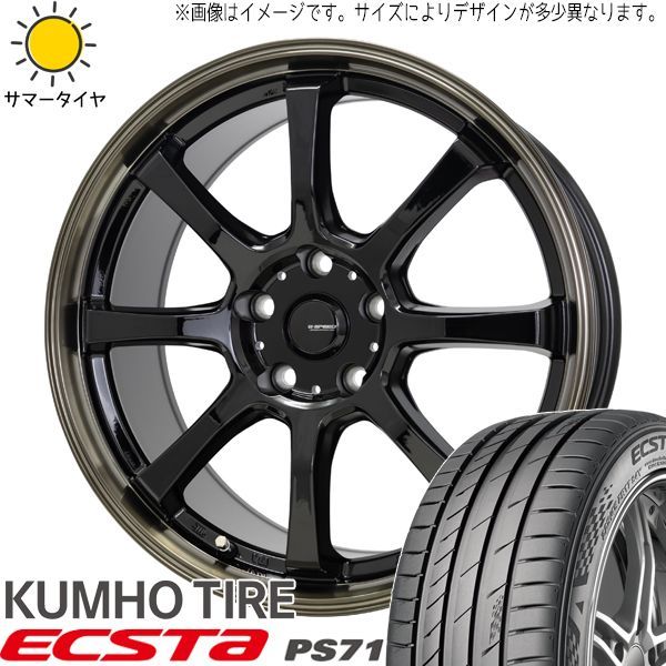 CRZ スイフトスポーツ 205/45R17 ホイールセット | クムホ PS71 u0026 P08 17インチ 5穴114.3 