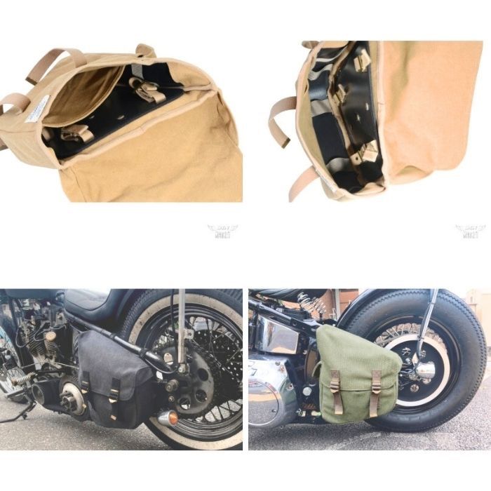 Softail frame対応サドルバッグ