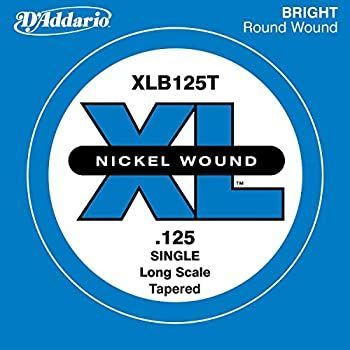 【中古】D'Addario ダダリオ ベース用バラ弦 ニッケル Long Scale .125 XLB125T テーパーワウンド （国内正規品）