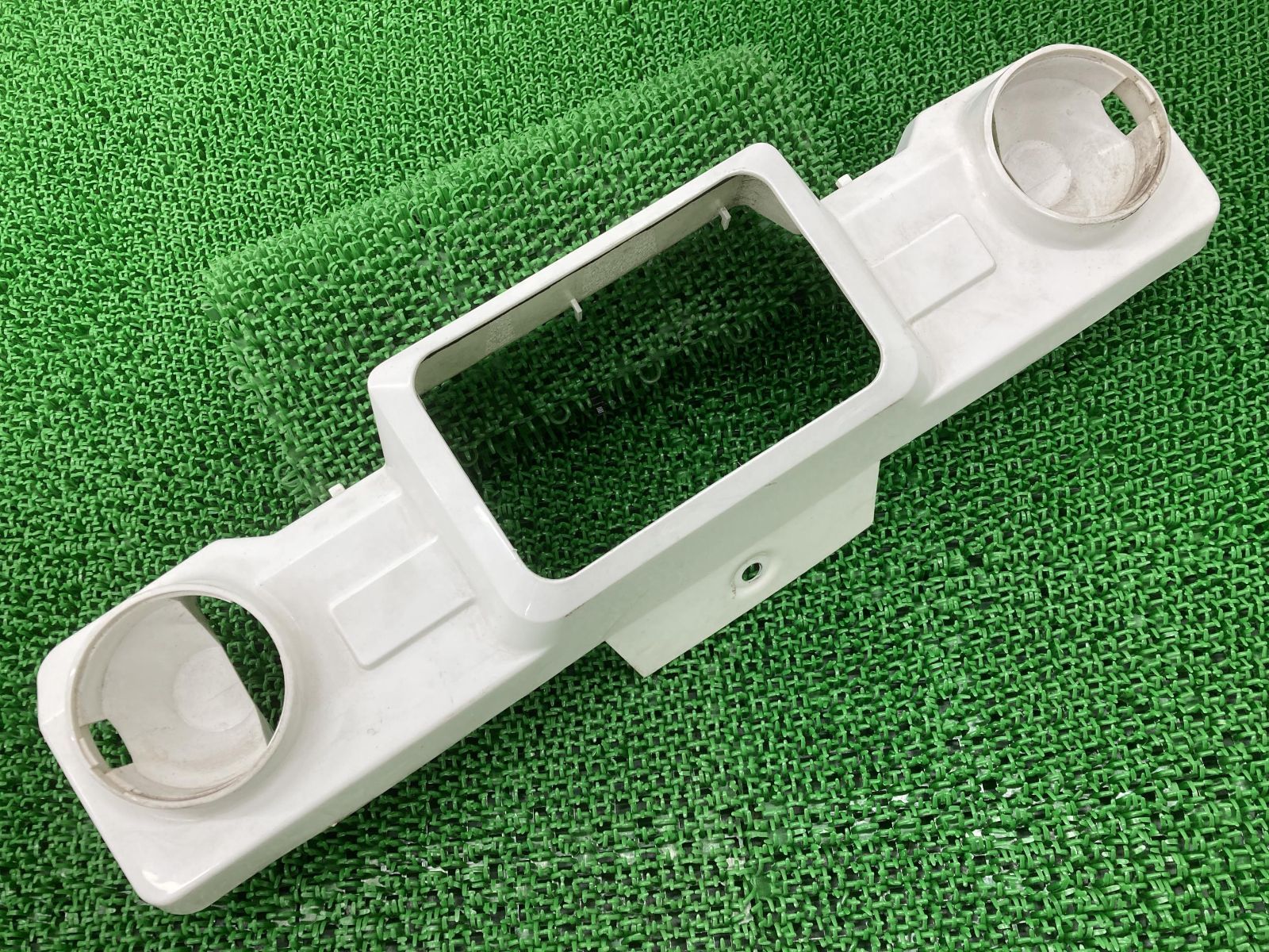 ジャイロX ヘッドライトカウル 白 ホンダ 純正  バイク 部品 TD01 TD02 ハンドルカバー フロントカウル 割れ欠け無し 品薄