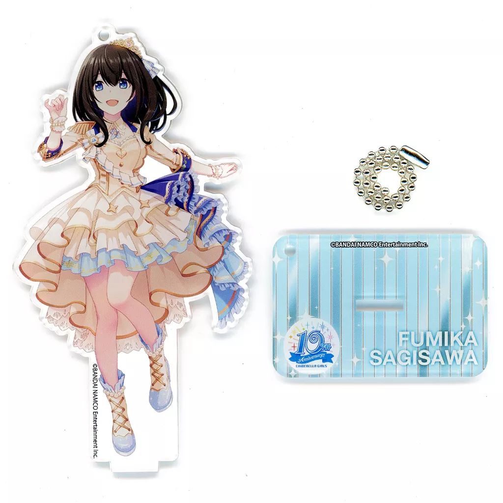 アイドルマスター シンデレラガールズ 鷺沢文香 10周年 アクリルアート 