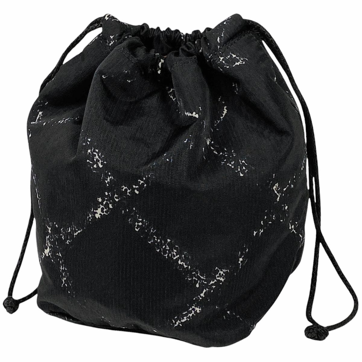 【美品】シャネル 旧トラベルライン ポーチ 巾着 バッグ ブラック 黒 ギャラ有 シャネル CHANEL 旧 トラベルライン ポーチ トラベルポーチ