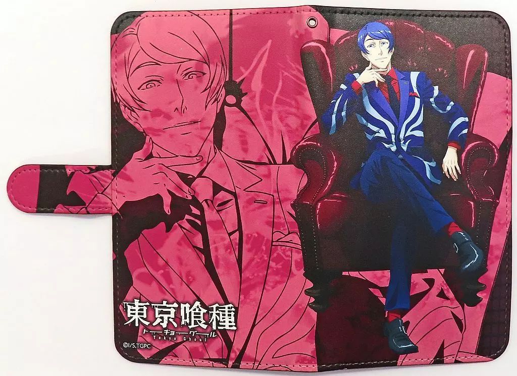 中古】携帯ジャケット・カバー 月山習 吸着スマホケース 「東京喰種