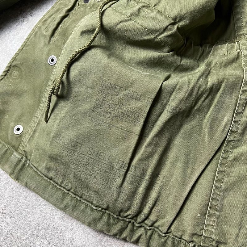 M-51 フィールドジャケット　オリジナルヴィンテージ　50s ミルスペック 50s 米軍 実物 M51 フィールドジャケット ヴィンテージ