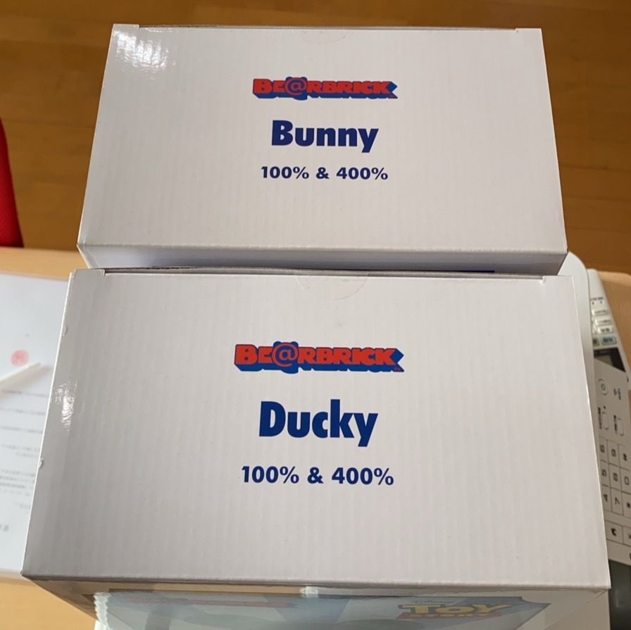 BE@RBRICK ベアブリック トイ・ストーリー バニー ダッキー Bunny Ducky セット 100％＆400％ - メルカリ