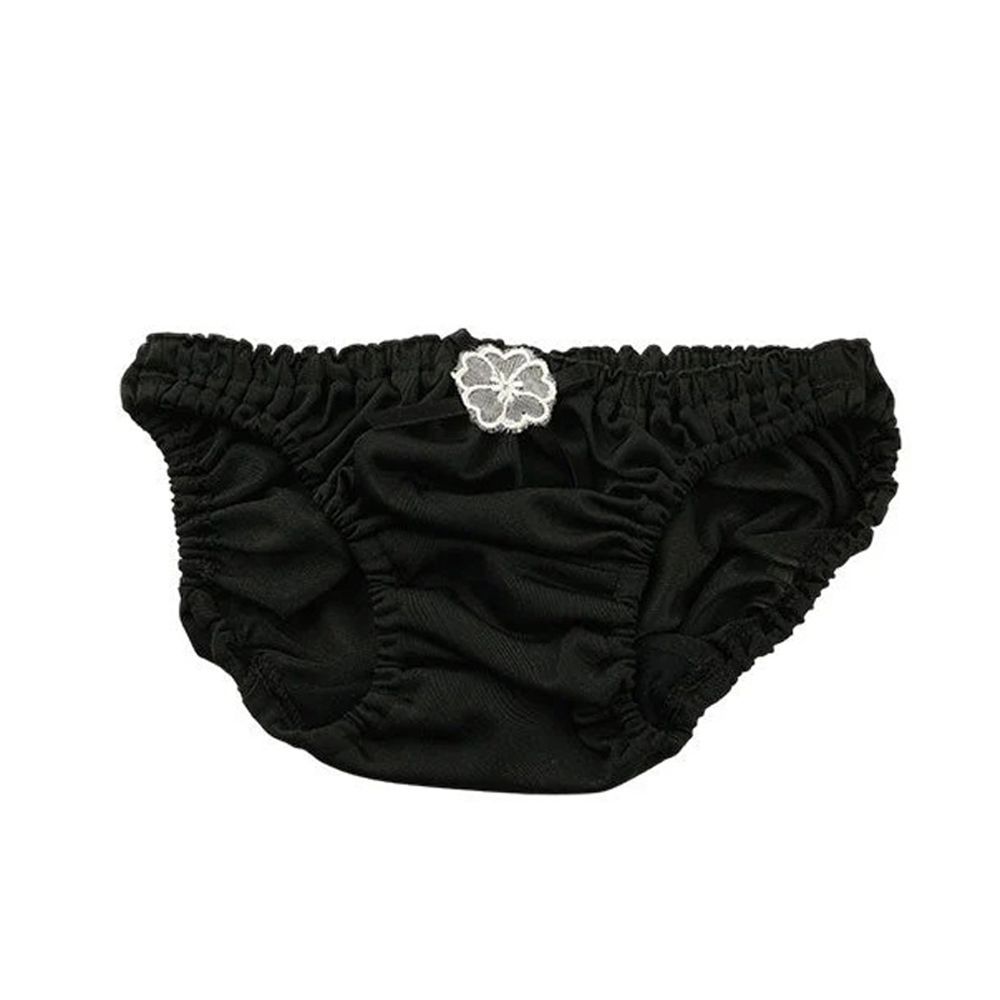 ロリ  pantie ラ・ポーム プチミニョン ソアリス生地 インゴム スキャンティ パンティ フルバック ロリータパンツ Mサイズ 113051 日本製 - メルカリ