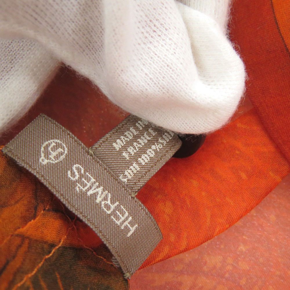 オレンジ ストール