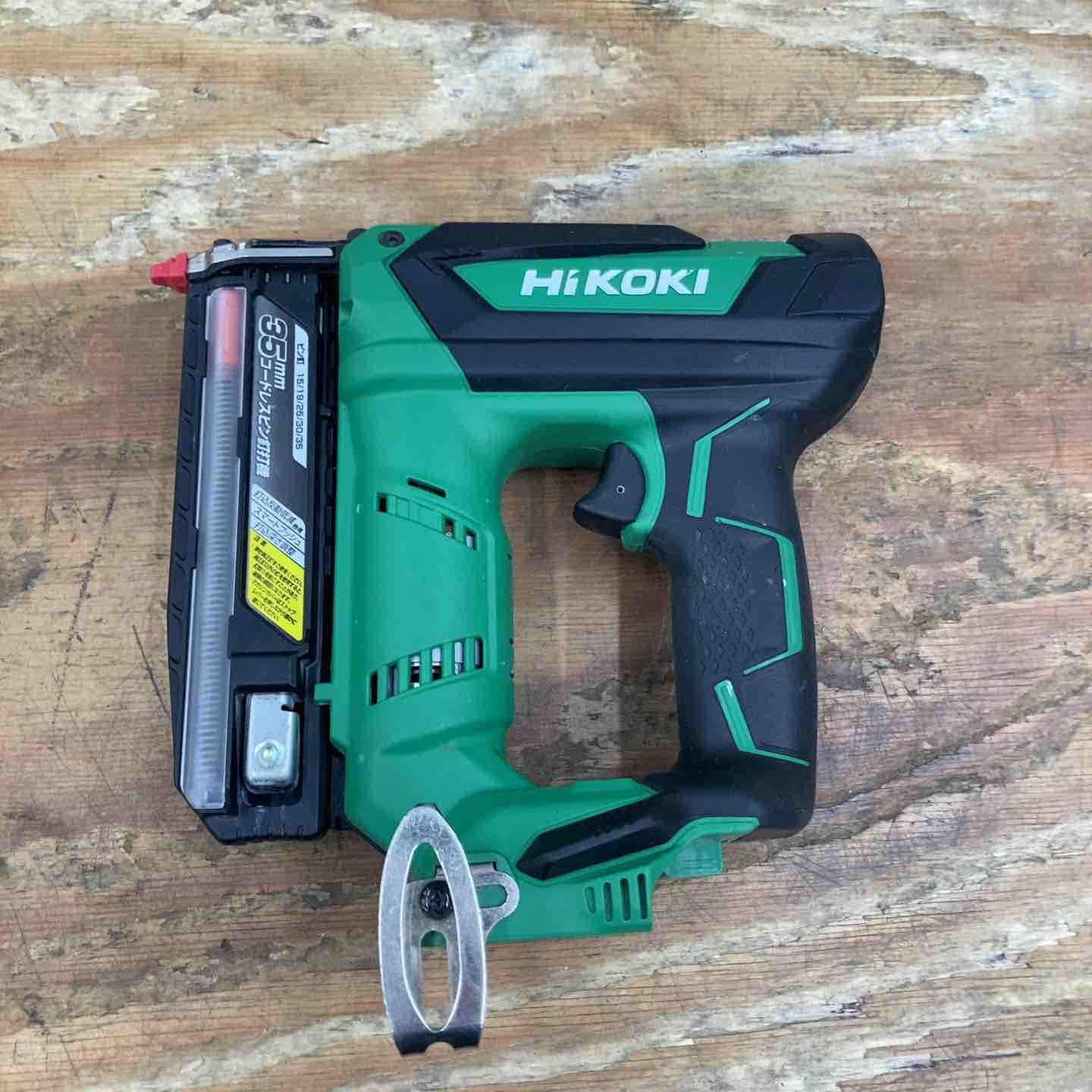ハイコーキ HIKOKI 旧 日立工機 コードレスピンネイラ NP18DSAL NN 柏店
