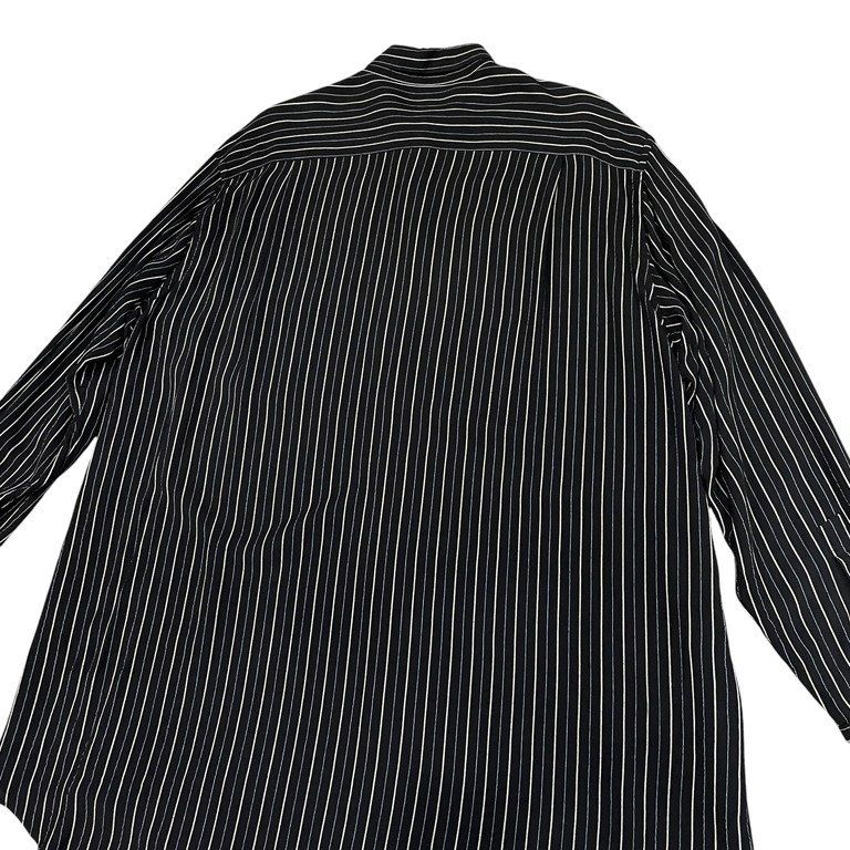 Y's for men オーバーサイズストライプレーヨンシャツ ブラウス