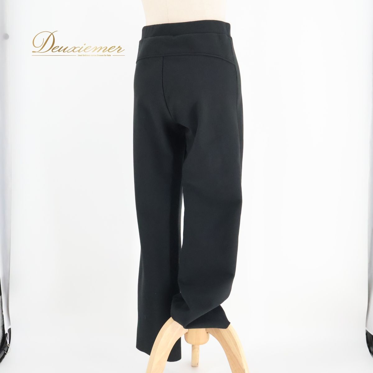 CHACOTT - 社交ダンス 衣装 ズボン ワイドパンツ パンツ チャコット Chacott 黒 レッスン 練習着 ブラック系 ジャズ レース イベント 発表会 舞台 伸縮性 ゆったり おしゃれ スポーツウェア ダンスウェア フィット感 メンズ レディース 社交ダンス 衣装 ズボン ワイドパンツ パンツ チャコット