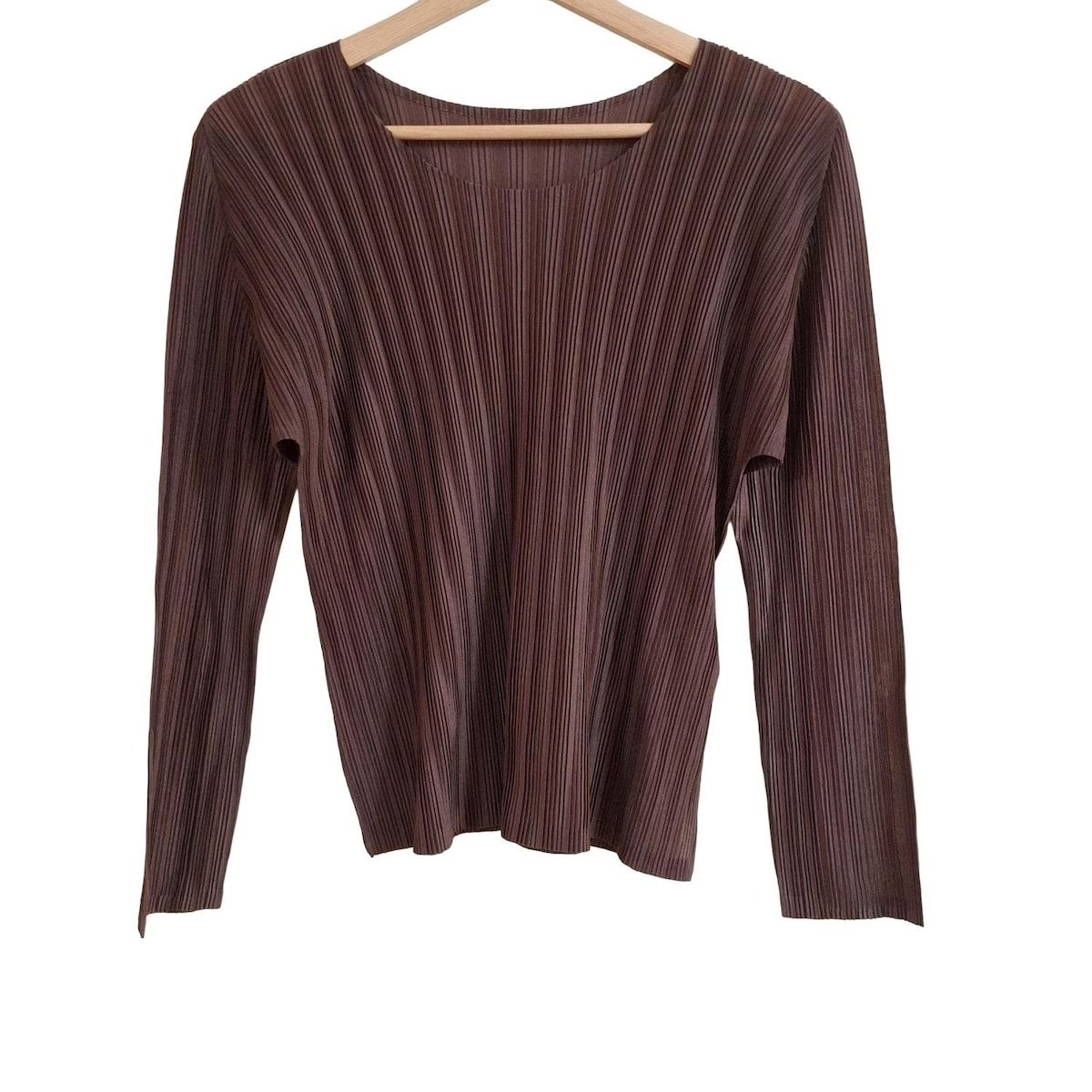 PLEATS PLEASE 長袖カットソー PLEATS PLEASE ISSEY MIYAKE 長袖 カットソー シャツ - メルカリ