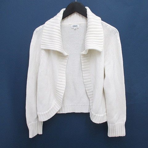 FOXEY BOUTIQUE フォクシーブティック カーディガン M 白 【古着】【中古】【送料無料】 楽天市場】フォクシー カーディガン 38 ホワイトの通販