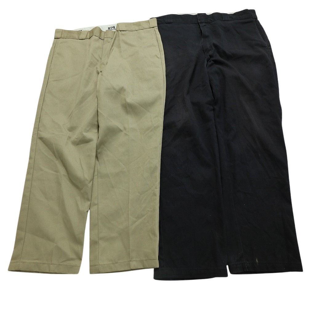 古着卸 まとめ売り ディッキーズ Dickies 874 ワーク パンツ 8枚セット メンズ 38 ノープリーツ センタークリース 古着 NB9720 WWW_OLIVIERBERNSTEIN_COM