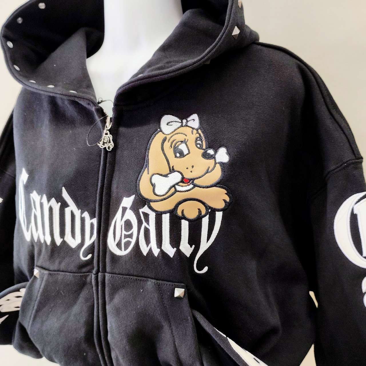 エンジェルギャルパーカー 黒