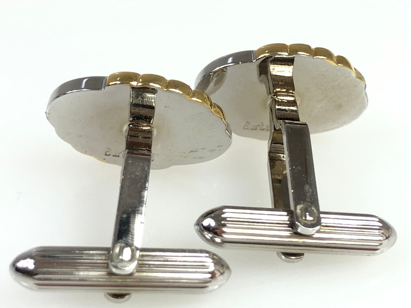 BURBERRYS バーバリー ネクタイピン カフス セット ビンテージ品 BURBERRY バーバリー Burberrys 騎士ロゴ ネクタイピン カフス セット
