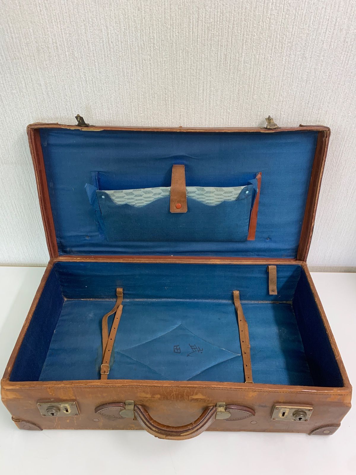 アタッシュケース 昭和レトロ レトロなトランクケース☆中古☆牛革