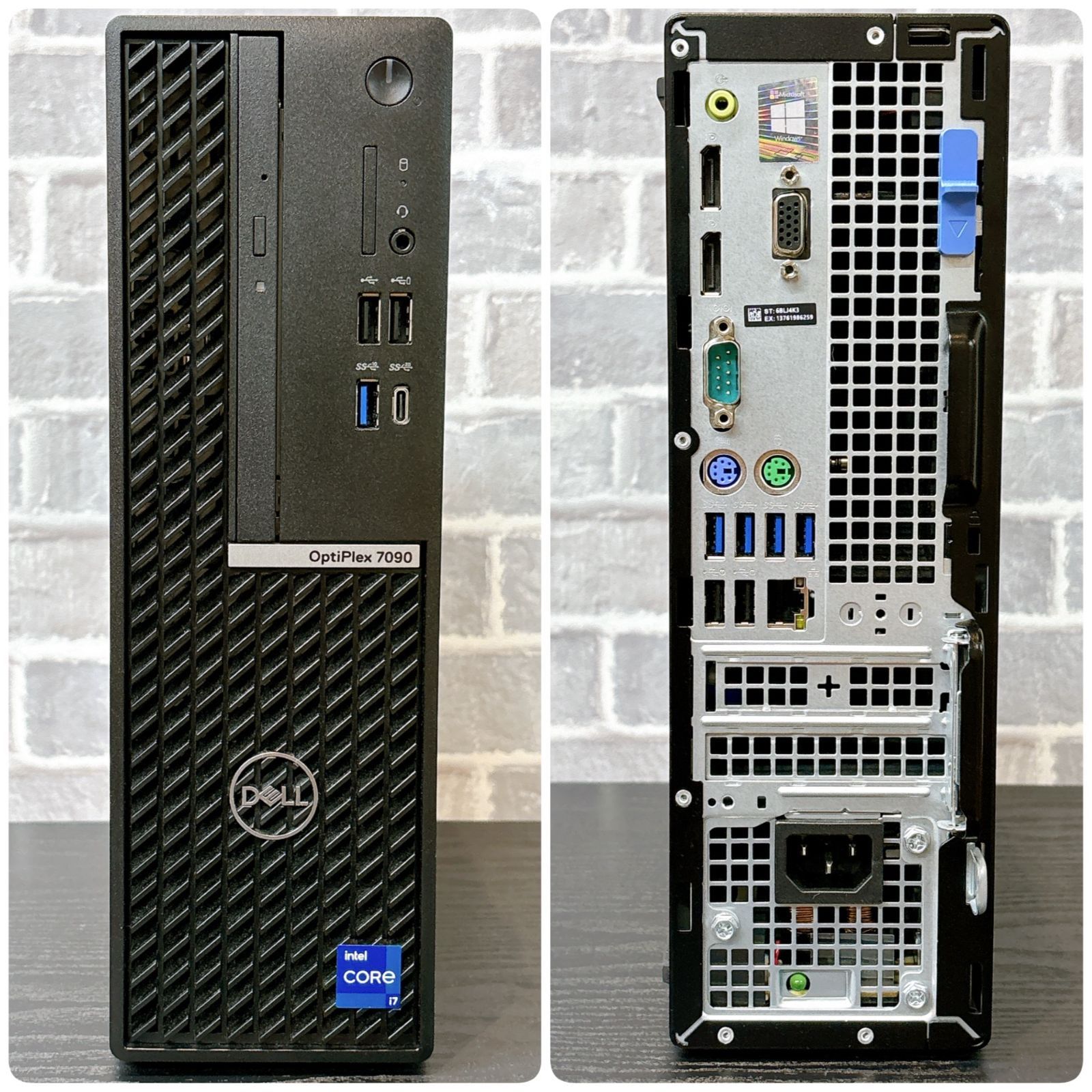若干訳有特価品】 DELL optiplex 7090 SFF 第11世代 Core i7 11700 2.5 