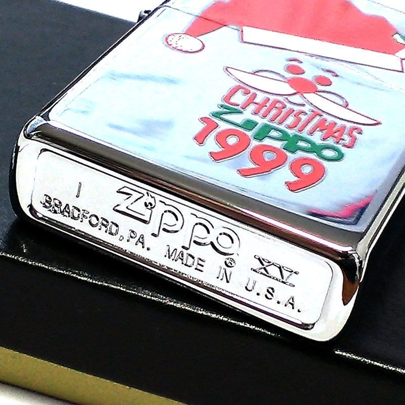 ZIPPO クリスマス 1点物 ジッポ ライター 1999年製 レア 絶版