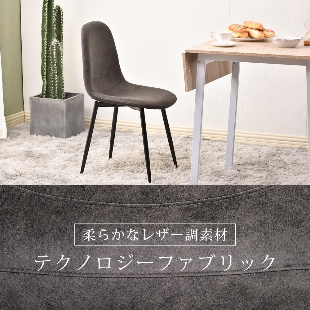 省スペース✨収納付き折りたたみダイニングテーブル 北欧風❤️大理石