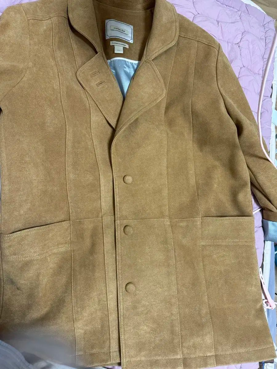 オーバーデューフ スウェード ジャケット