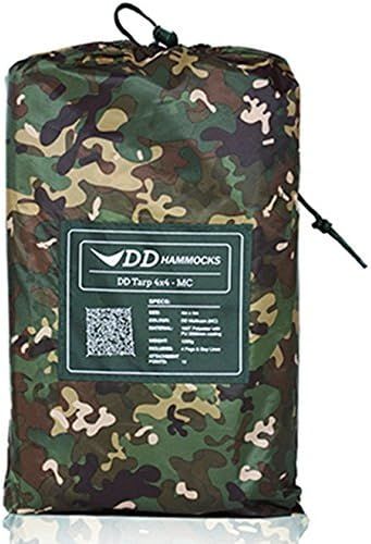 スコットランド発 DD Tarp 4x4 - MC マルチカム 迷彩柄 カモ柄 カモフラージュ タープ 耐水性 3000mm