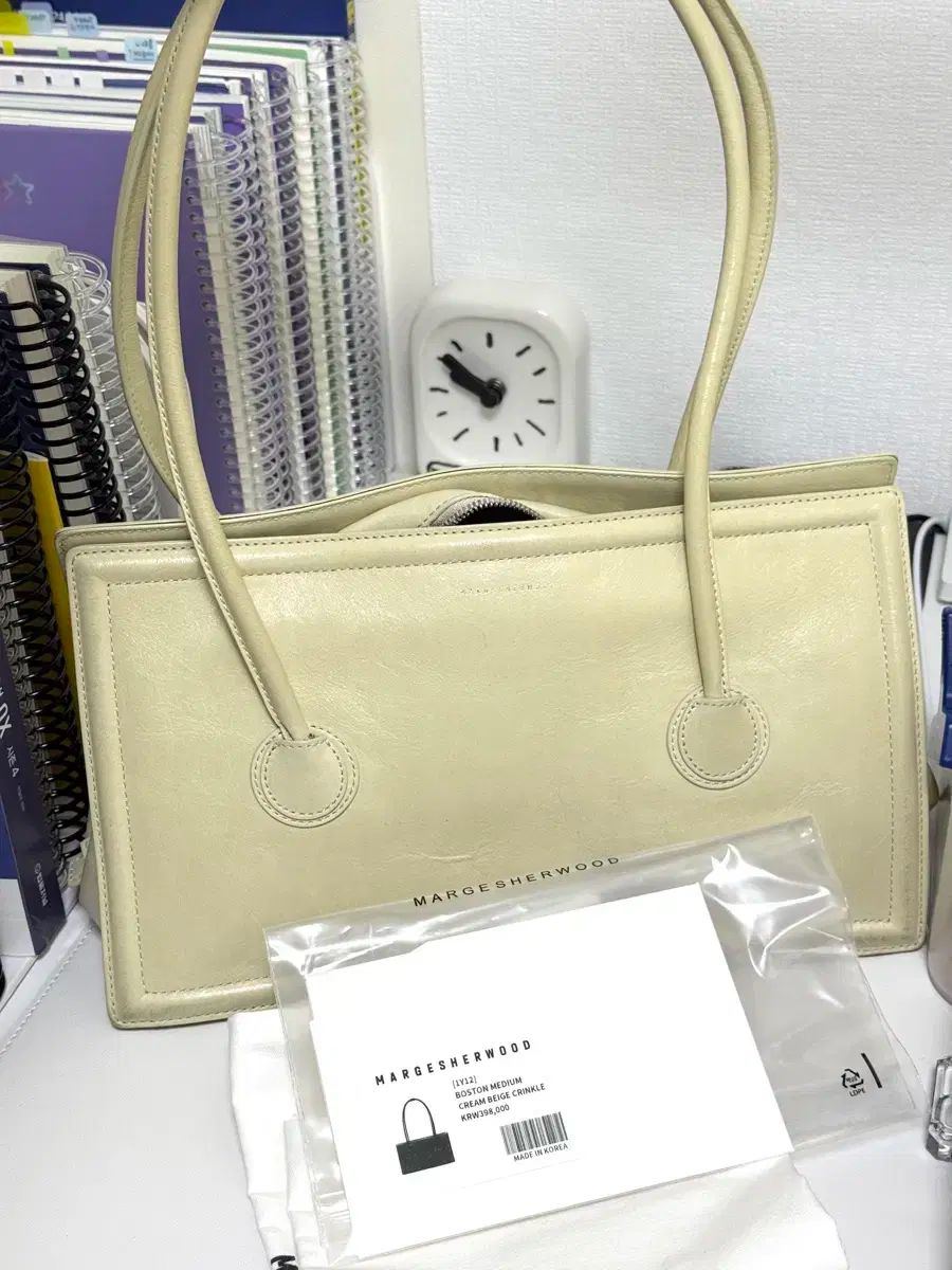 新品 MARGE SHERWOODソフトボストンバッグ マージシャーウッド MARGE