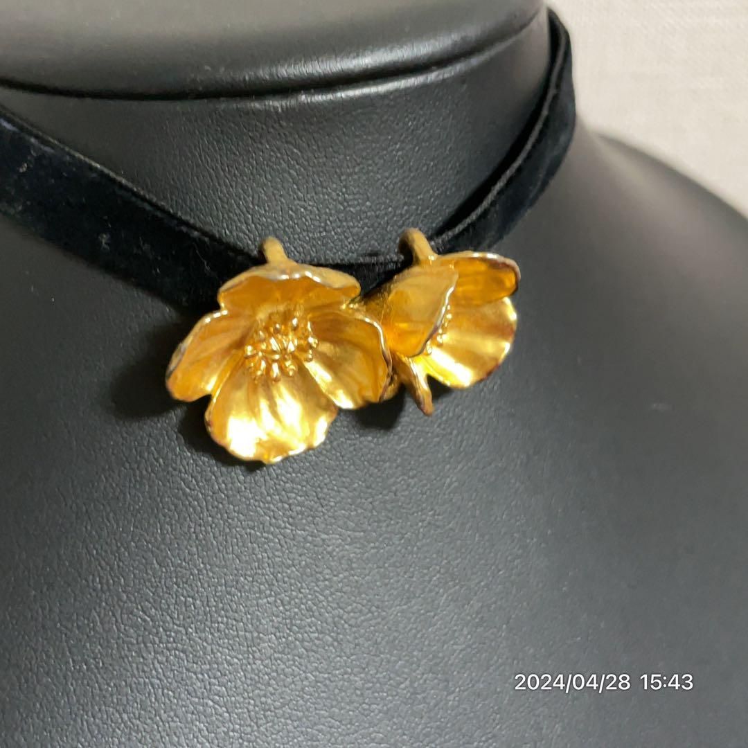 KENZO ケンゾーフラワーモチーフネックレス