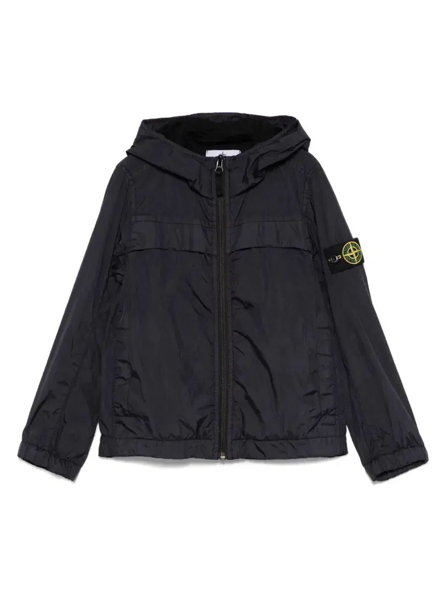 配送 STONE ISLAND ストーンアイランド ジュニア フード フール ジップアップ ライトウェイト ジャケット