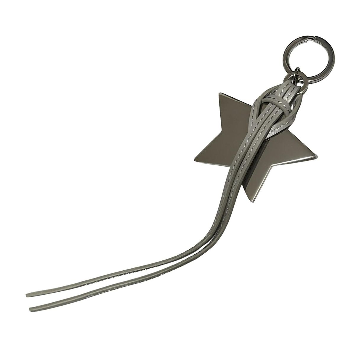 クリスチャンディオール ChristianDior キーホルダー キーホルダー(チャーム) 金属素材×ラインストーン シルバー×クリア スター Christian Dior(クリスチャンディオール) ⁄ キーホルダー⁄SLV